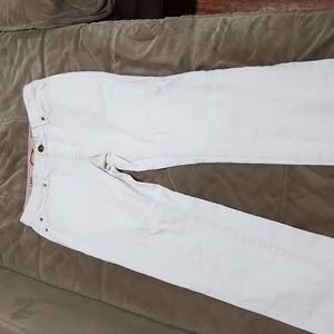 Converse one star vintage straight white jeans